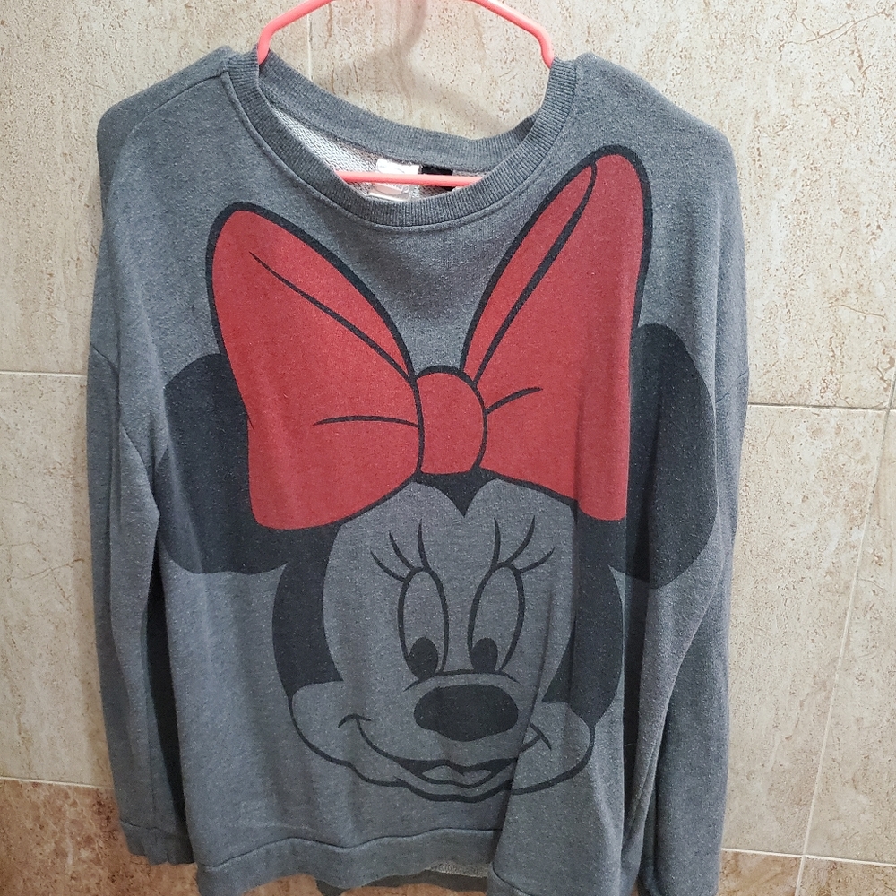 Disney Forever 21 Minnie Mouse Crewneck Sweatshirt